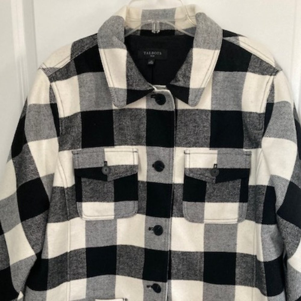 Talbots Shirt Jacket - Size 2X